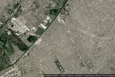 Vue aérienne de Ingeniero Budge