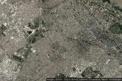 Vue aérienne de Villa Urquiza