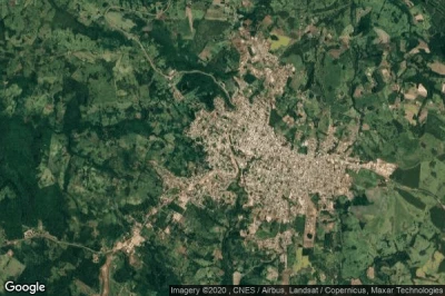 Vue aérienne de Bernardo de Irigoyen