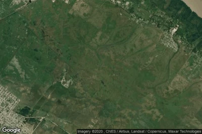 Vue aérienne de Partido de Berisso