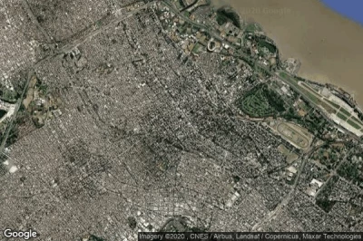 Vue aérienne de Belgrano