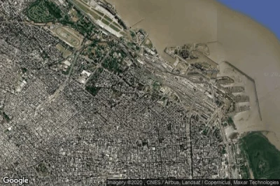 Vue aérienne de Barrio Norte
