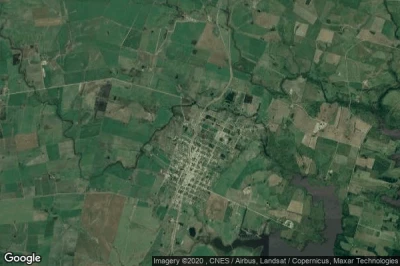 Vue aérienne de Veinticinco de Mayo