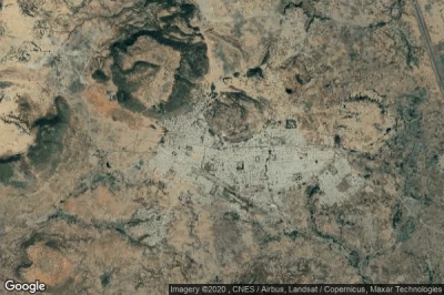 Vue aérienne de Aksum