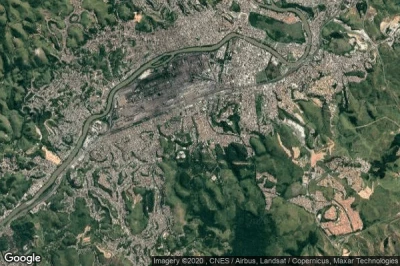Vue aérienne de Volta Redonda