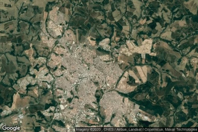 Vue aérienne de Varginha