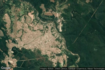 Vue aérienne de Telemaco Borba