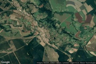 Vue aérienne de São Simao