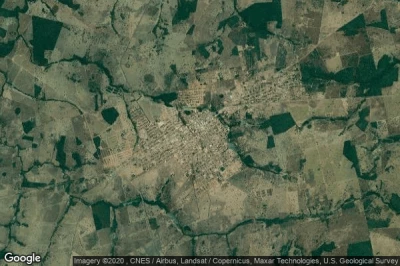 Vue aérienne de São Miguel do Araguaia