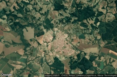 Vue aérienne de São Miguel Arcanjo