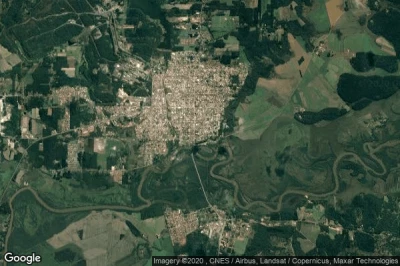 Vue aérienne de São Mateus do Sul