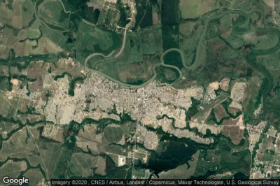 Vue aérienne de São Mateus