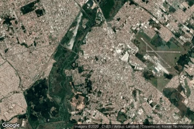 Vue aérienne de Sao Jose dos Pinhais