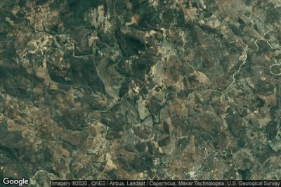 Vue aérienne de São Felipe