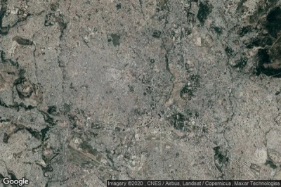 Vue aérienne de Addis Ababa