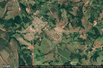 Vue aérienne de Santa Rita do Araguaia