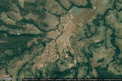 Vue aérienne de Rio Verde de Mato Grosso