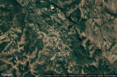 Vue aérienne de Rio Acima