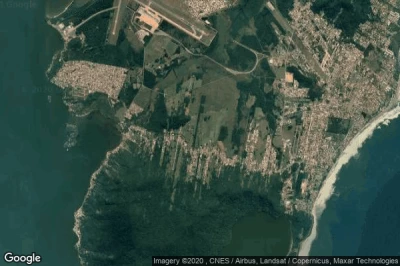 Vue aérienne de Ribeirao da Ilha