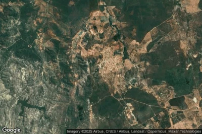 Vue aérienne de Riacho dos Machados