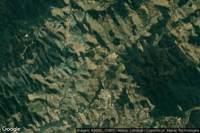 Vue aérienne de Redenção da Serra