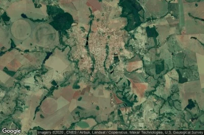 Vue aérienne de Pontalina