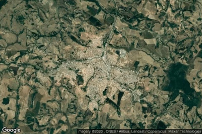 Vue aérienne de Oliveira