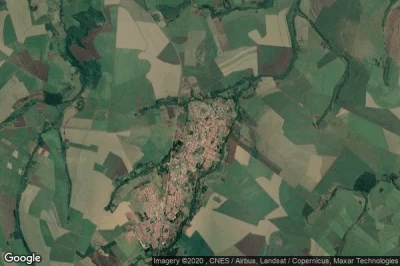 Vue aérienne de Macatuba