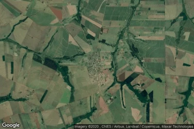 Vue aérienne de Lobato