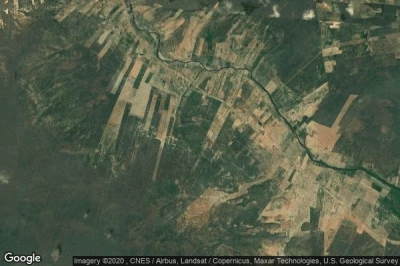 Vue aérienne de Jeremoabo