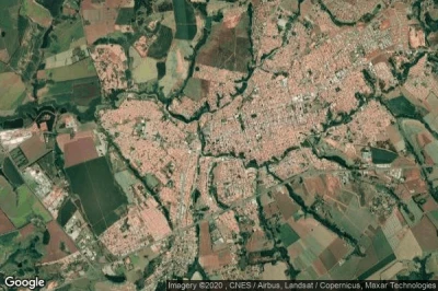 Vue aérienne de Itapetininga