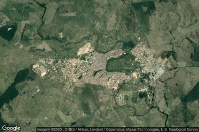 Vue aérienne de Itapetinga