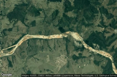 Vue aérienne de Itapebi