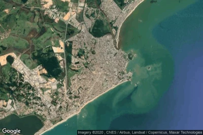 Vue aérienne de Imbetiba