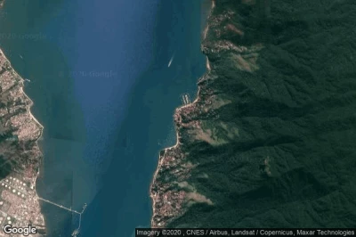 Vue aérienne de Ilhabela
