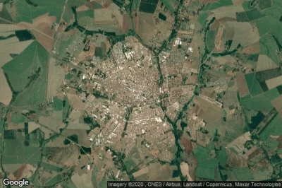 Vue aérienne de Ibitinga