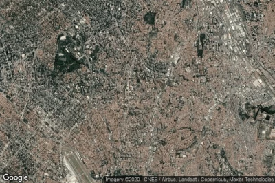 Vue aérienne de Ibirapuera