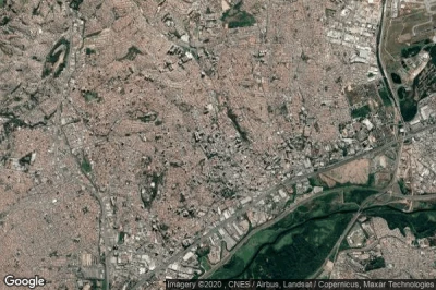 Vue aérienne de Guarulhos