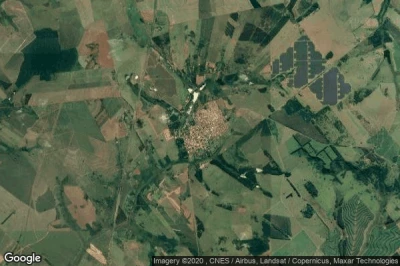 Vue aérienne de Guaimbê