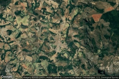 Vue aérienne de Gouvêa