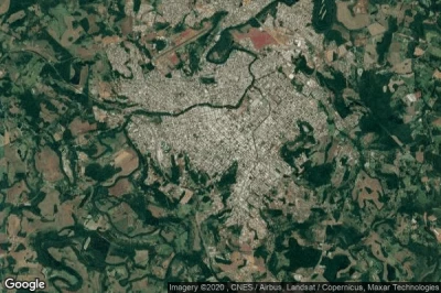 Vue aérienne de Francisco Beltrao