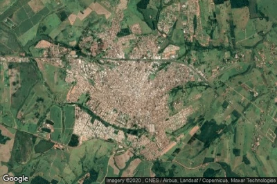 Vue aérienne de Fernandopolis
