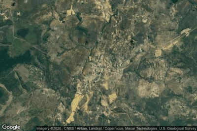 Vue aérienne de Encruzilhada