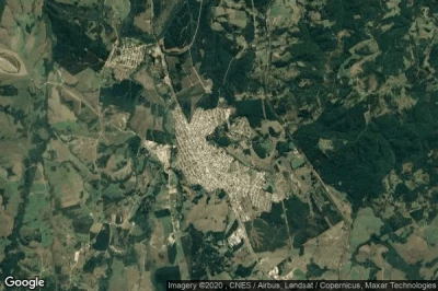 Vue aérienne de Correia Pinto