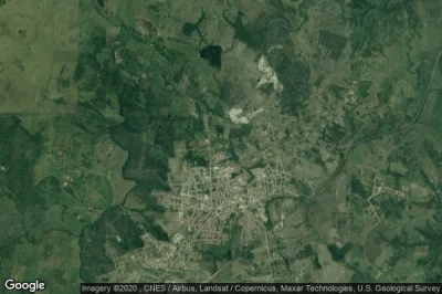 Vue aérienne de Conceicao do Jacuipe