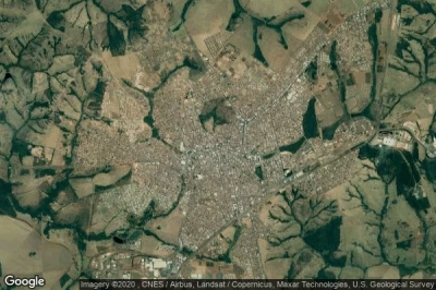 Vue aérienne de Catalao
