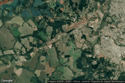 Vue aérienne de Cascavel