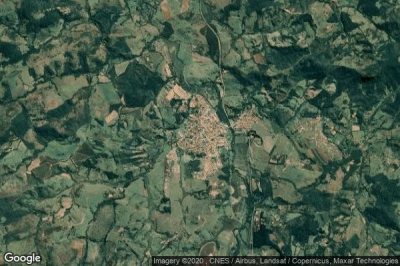 Vue aérienne de Carmo da Mata