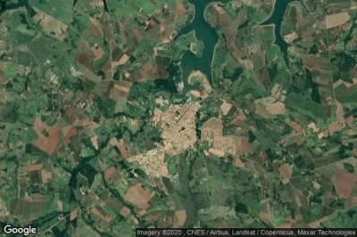 Vue aérienne de Carlópolis