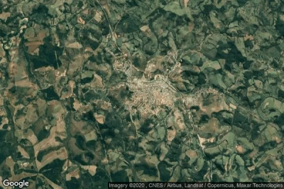 Vue aérienne de Carandaí